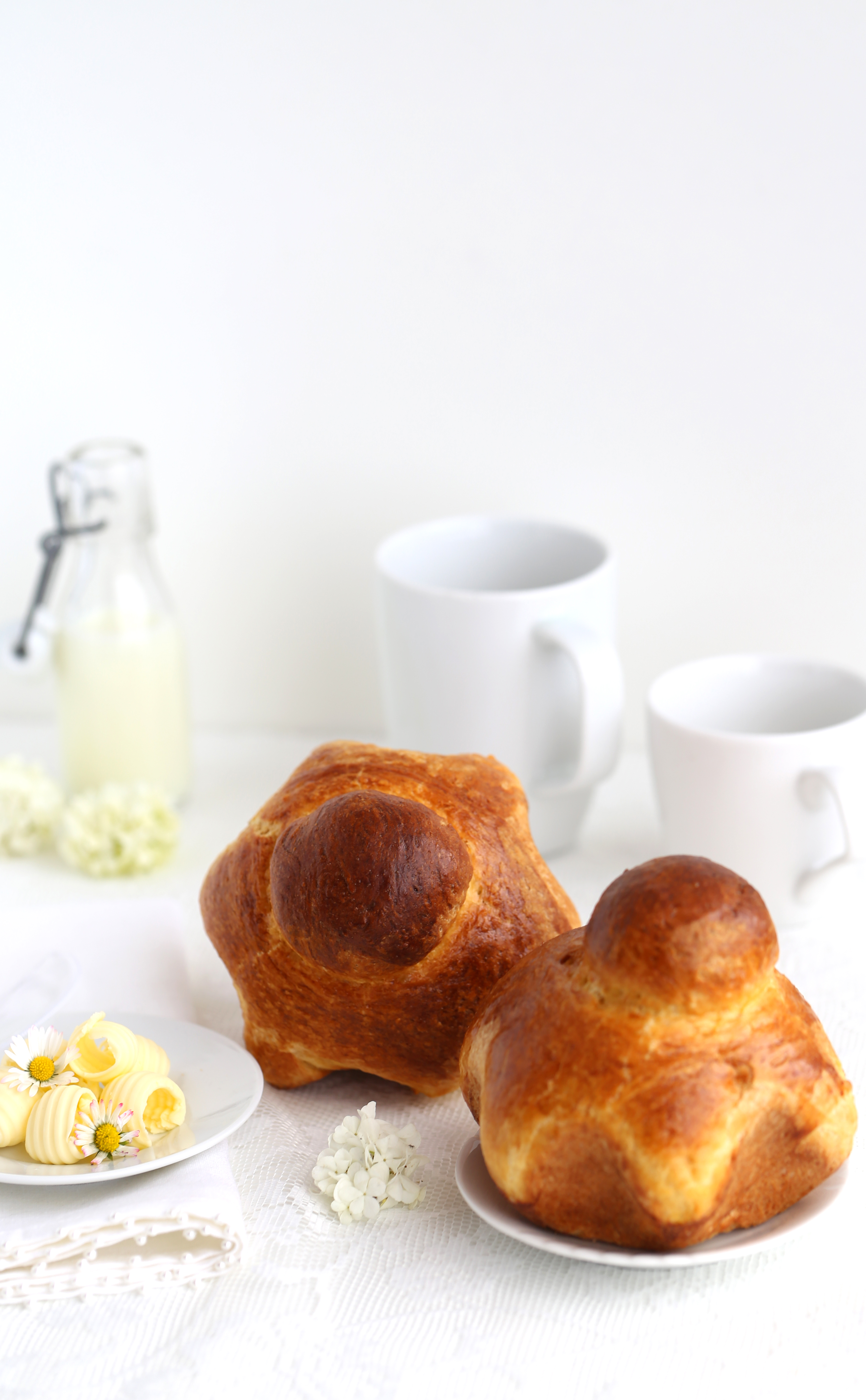 Recette de brioches au beurre