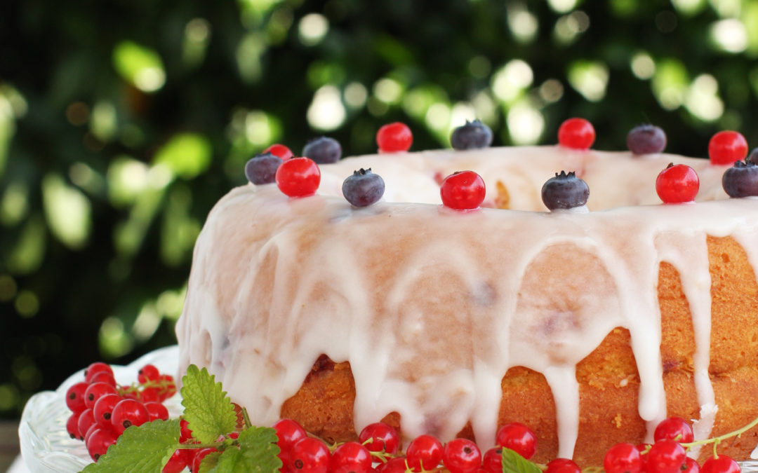 gâteau aux baies  –  berry bundt cake
