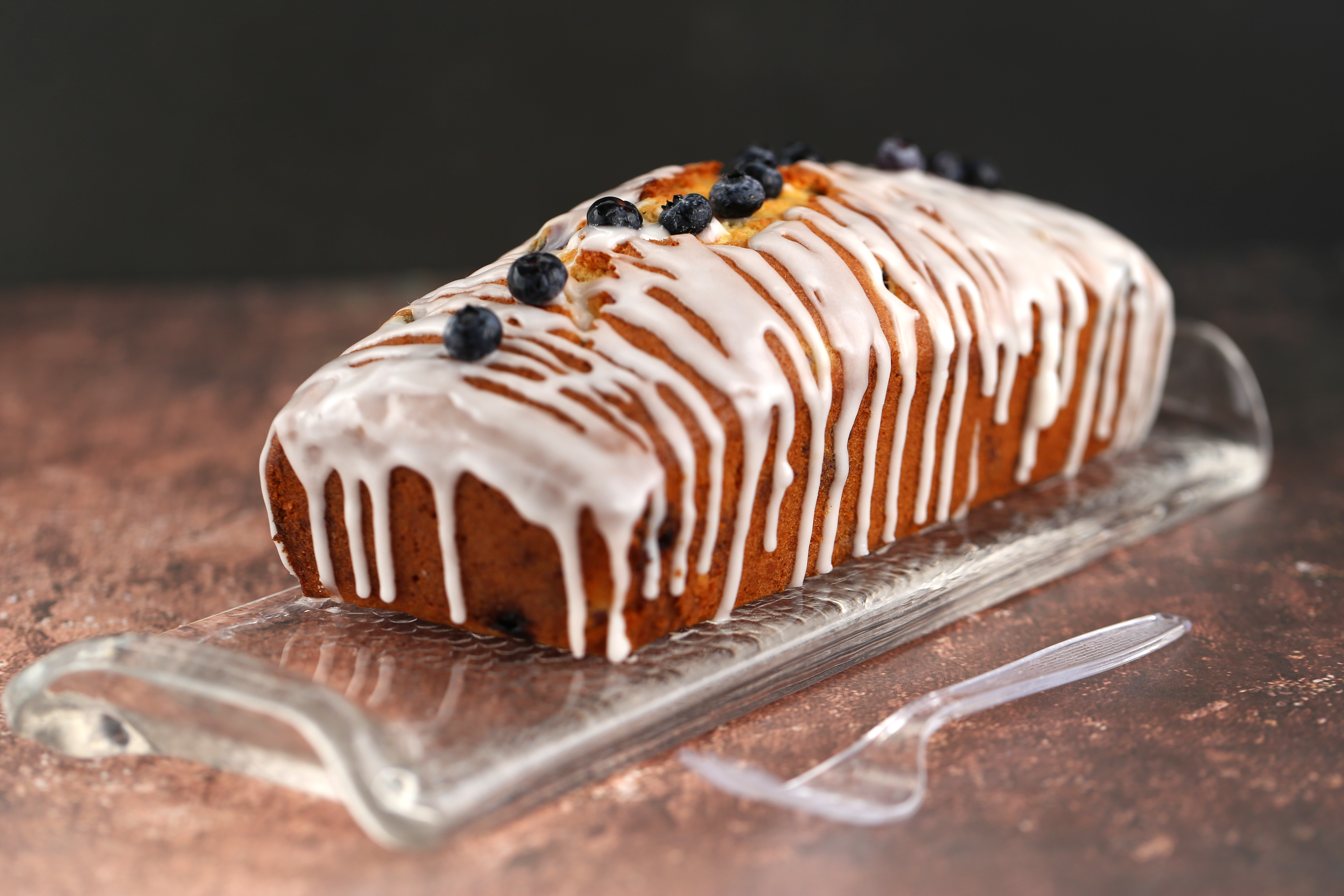 Cake aux myrtilles et au citron - Lemon blueberry loaf - Delimoon.com