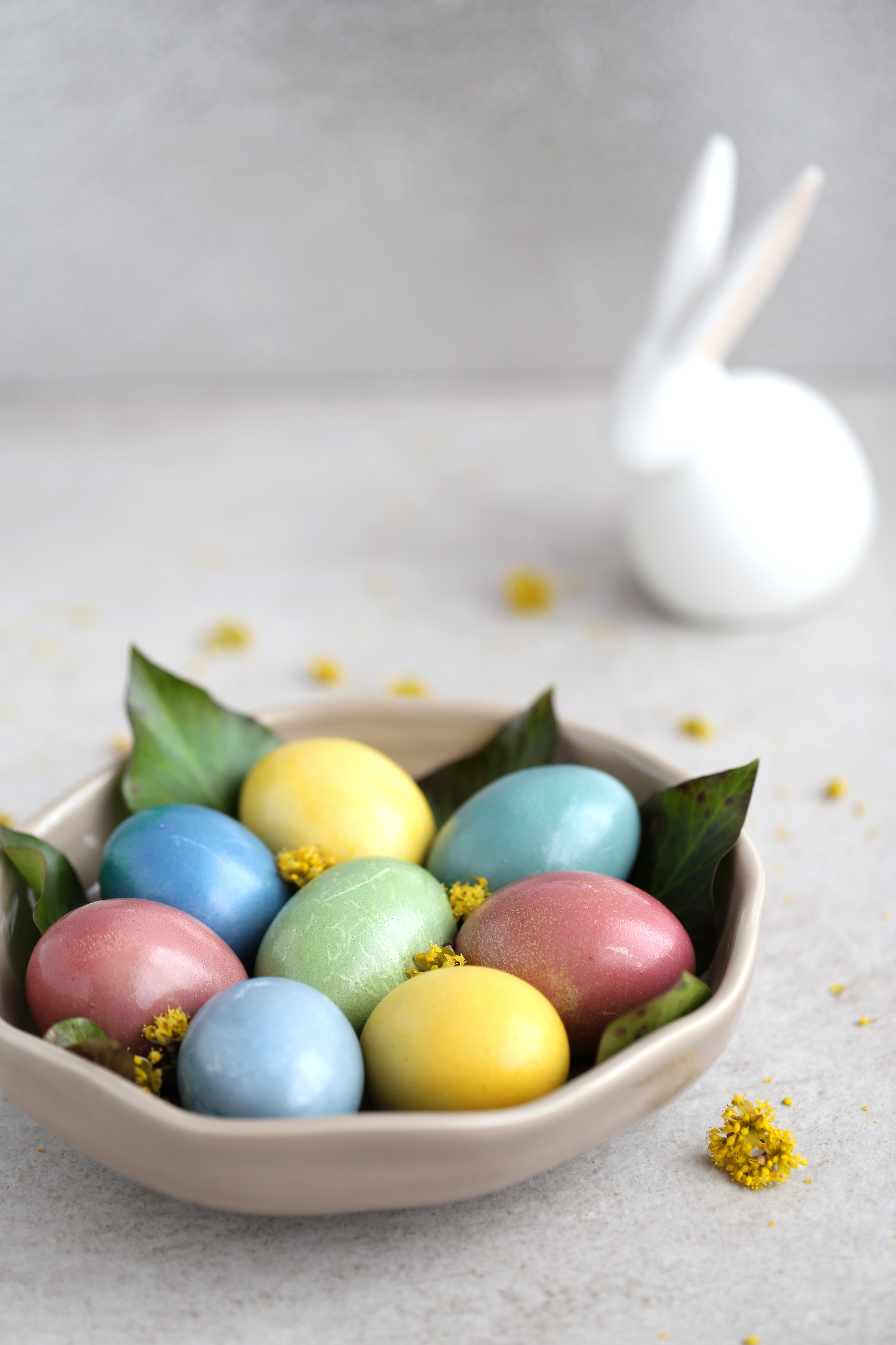 Oeufs de Pâques - colorants alimentaires naturels - delimoon.com