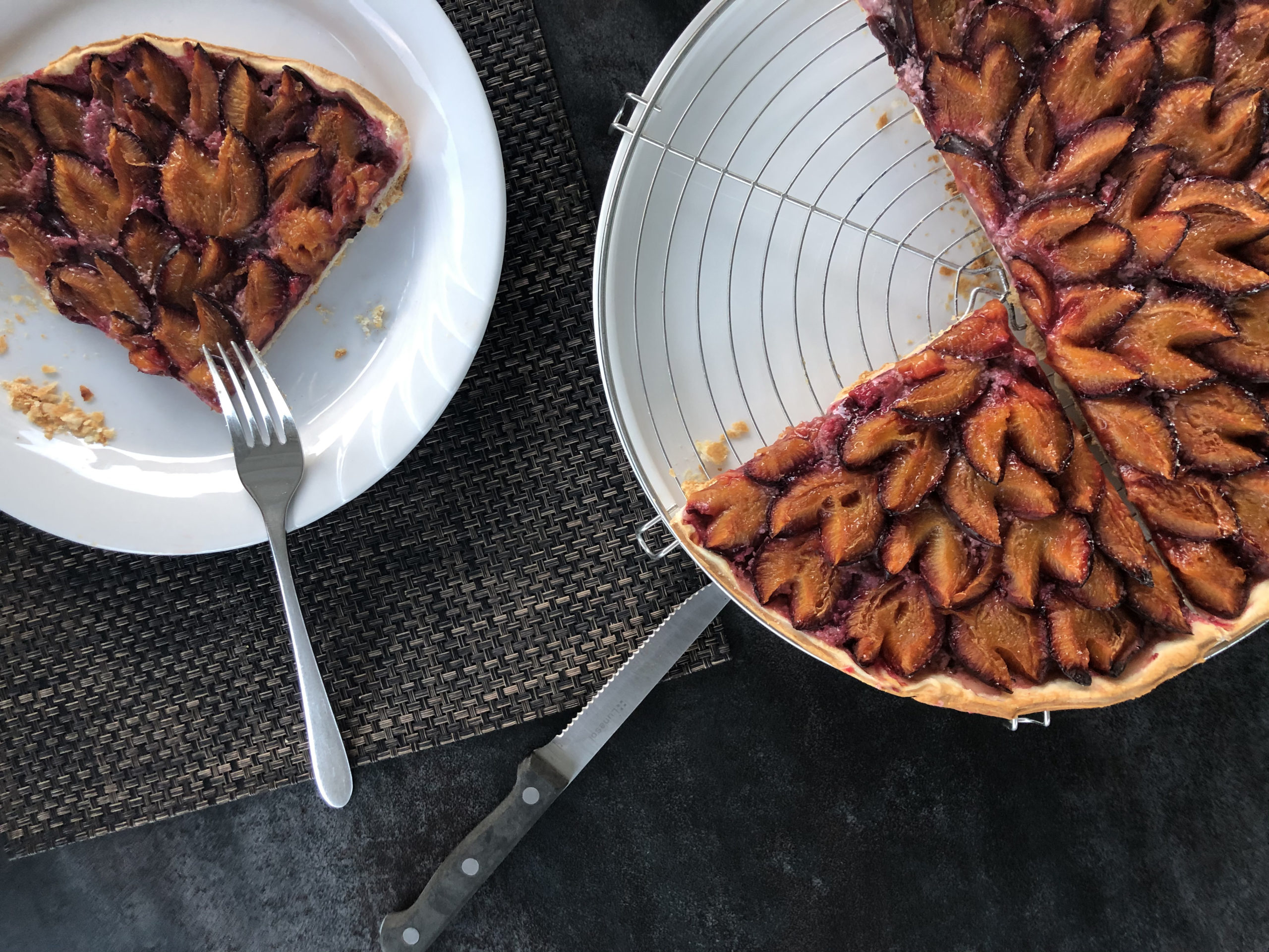 Tarte aux pruneaux